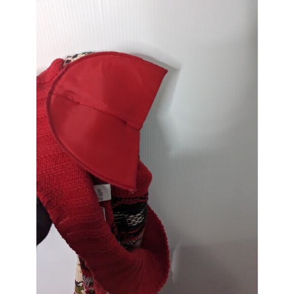 Y2K Fashion Bug Winter Holiday Shawl Collar Cardigan Sweater Plus Size 18 20 - Picture 8 of 10